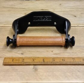 Toilet Roll Holder TOILET Drop In PECKHAM Black Epoxy 150mm - TBD