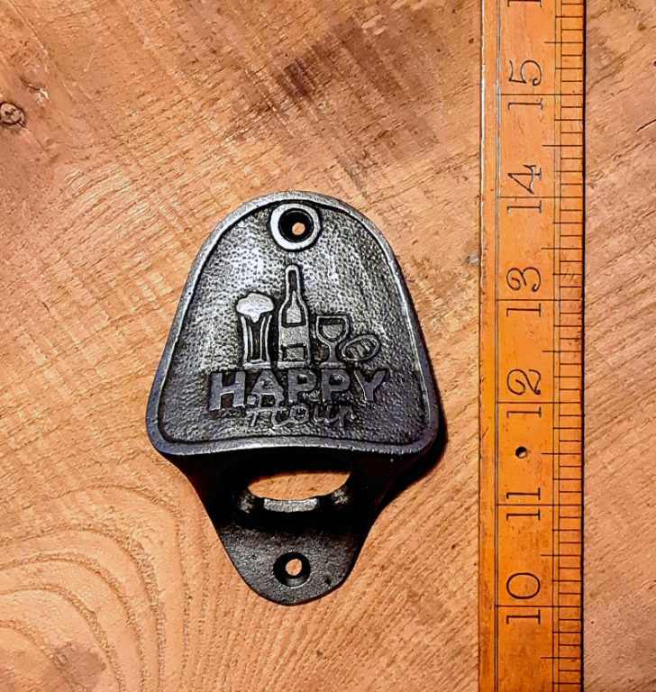 Happy Hour Wall Mounted Bottle Opener