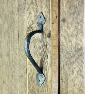 Pull Handle MARSHALL Unequal Hand Forged Antique Iron 245mm
