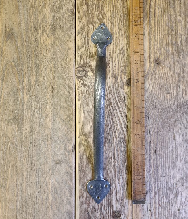 Pull Handle MARSHALL Unequal Hand Forged Antique Iron 330mm - Image 2