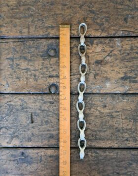 Chain Link For Chandelier Pressed Antique Steel 50mm (sold singly)