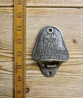 Library Label Frame Number Plaque (suits Ceramic Inserts) Cast Antique Iron 115mm