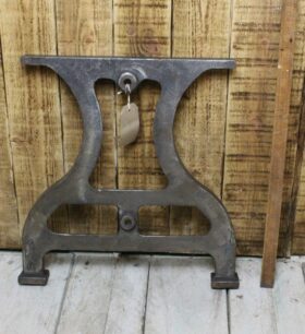Bench End Frame MILTON Cast Antique Iron 420mm x 380mm (Pair with Dansom)