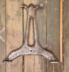 Table End Frame CANNON Cast Iron 700mm