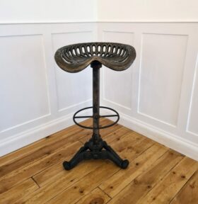 Tractor Seat Swivel Stool SAN FRANCISCO Cast Iron 730mm