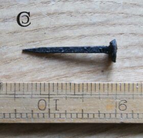 Nail - Hand Forged / Cut 30mm