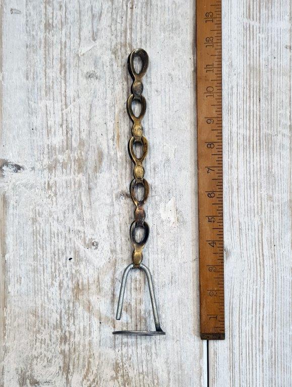 Pendant Shade Chain Ring Open Hook Antique Iron 29mm Int Diameter - Image 2
