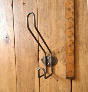 Hat & Coat Hook Thin Wire School BELGIUM (no plaque) 155mm