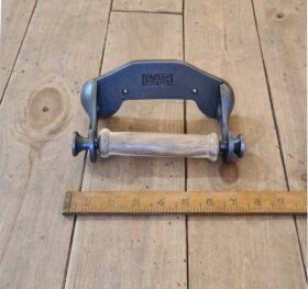Toilet Roll Holder with Sides GWR Drop In Peckham Cast Antique Iron 150mm