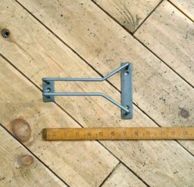 Wine Glass Holder Wire Ceiling Mounted Antique Iron 200mm - TBD