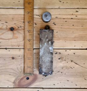 Wall Mounted Letter '!' Antique Finish 200mm High