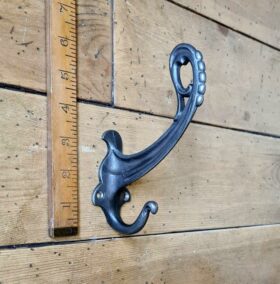 Hat & Coat Hook DUMBO Antique Iron 150mm x 100mm Projection - TBD