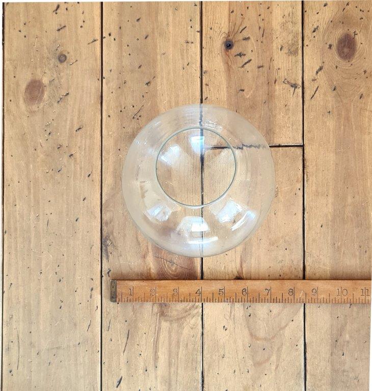 Glass Ball Globe CLEAR Glass Hand Blown 150mm Diameter - Image 2