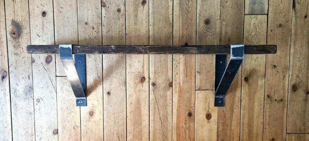 Shelf Bracket Utility CELTIC Antique Iron 225mm Int - Image 5