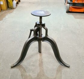 Table Pedestal Crank Mechanism JAMESON Large Cast Iron 730-1040mm - TBD