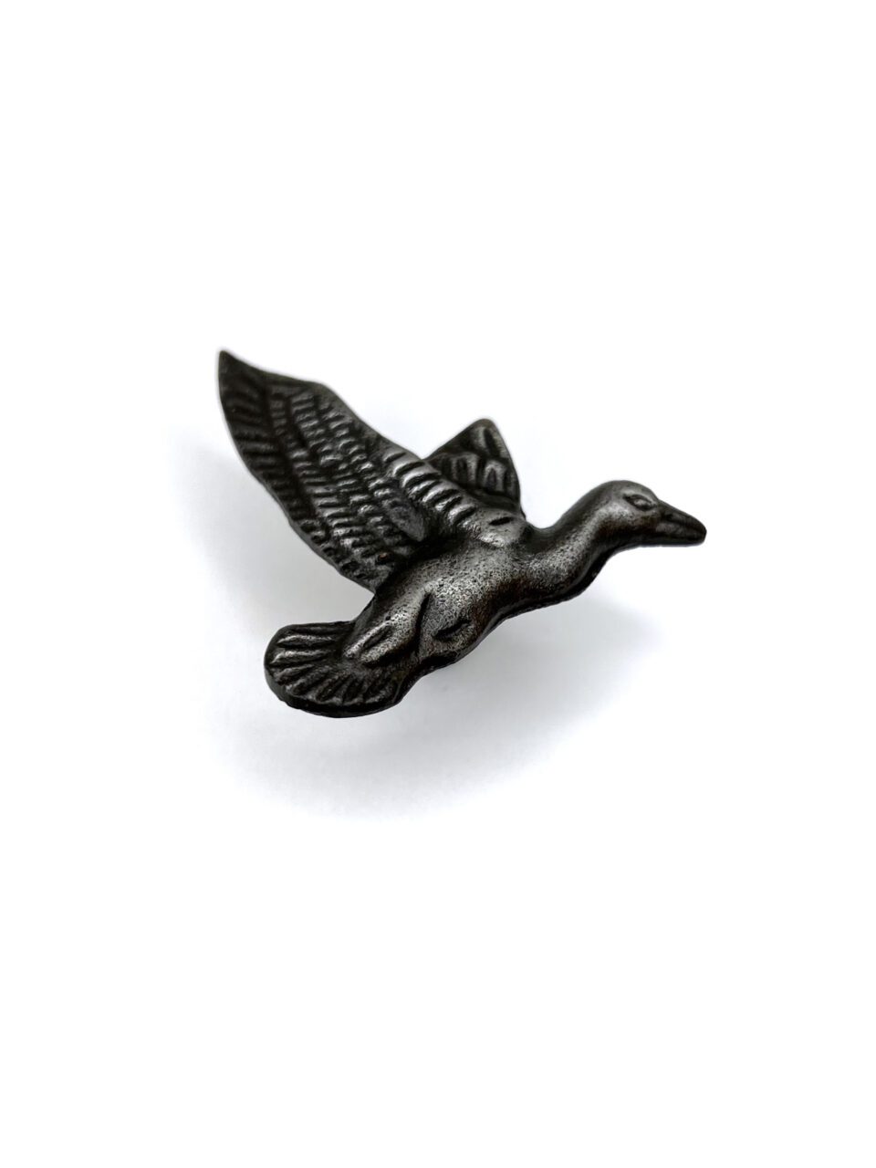 Knob Cupboard FLYING GOOSE Cast Antique Iron 60mm