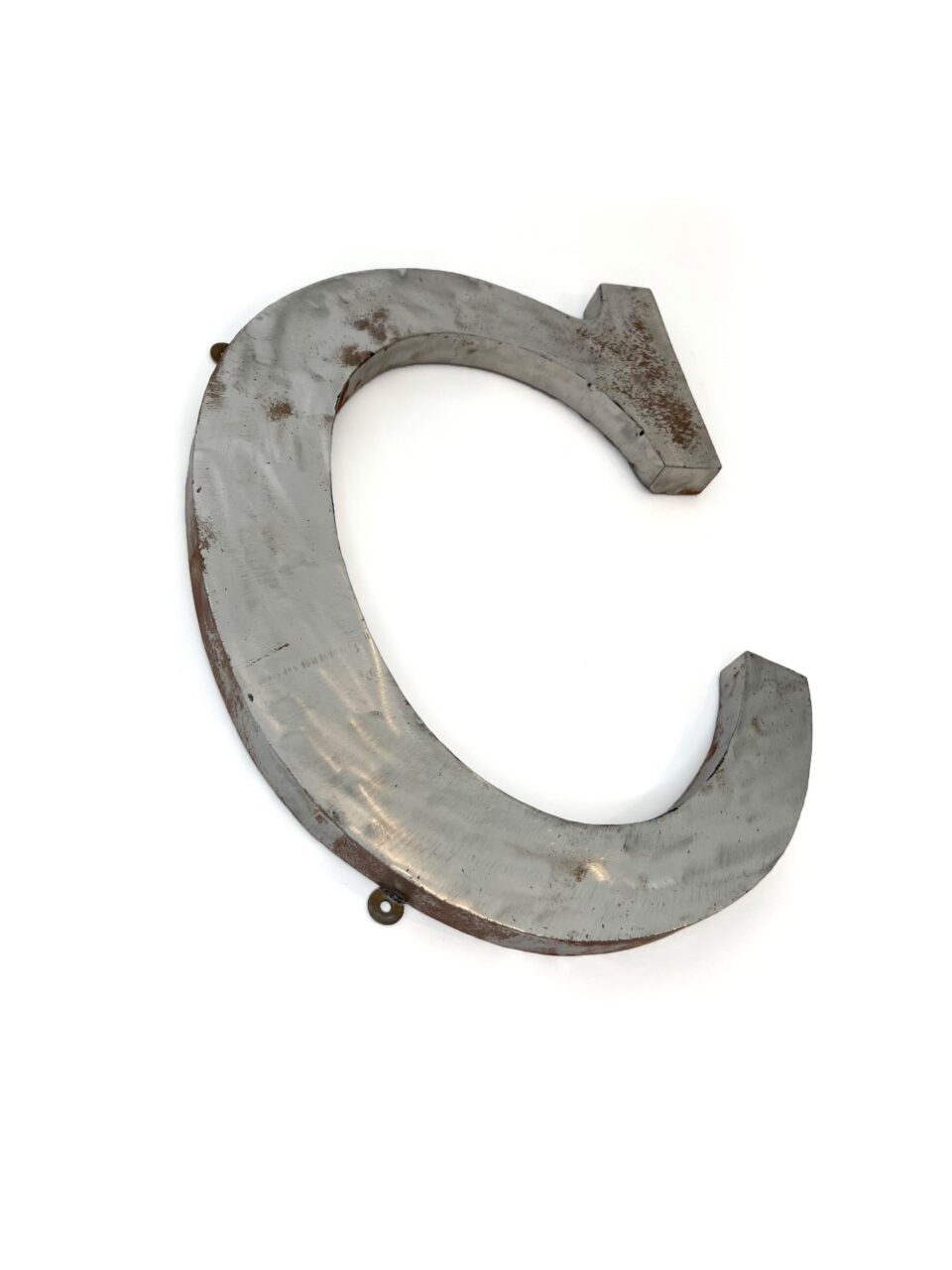 Wall Mounted Letter 'C' Antique Finish 400mm 16" High