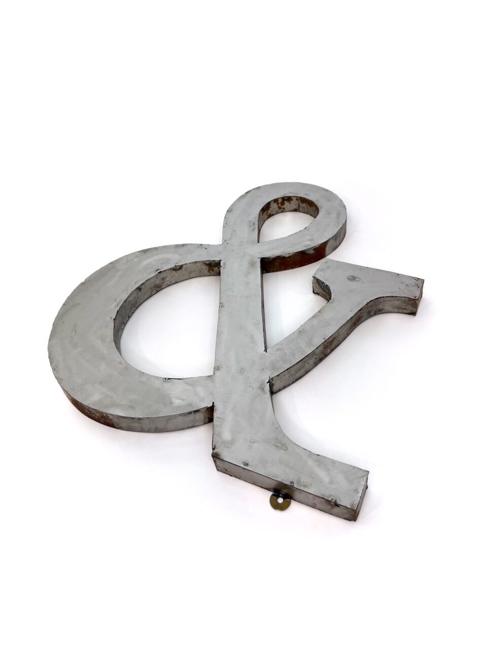 Wall Mounted Letter '&' Antique Finish 400mm 16" High