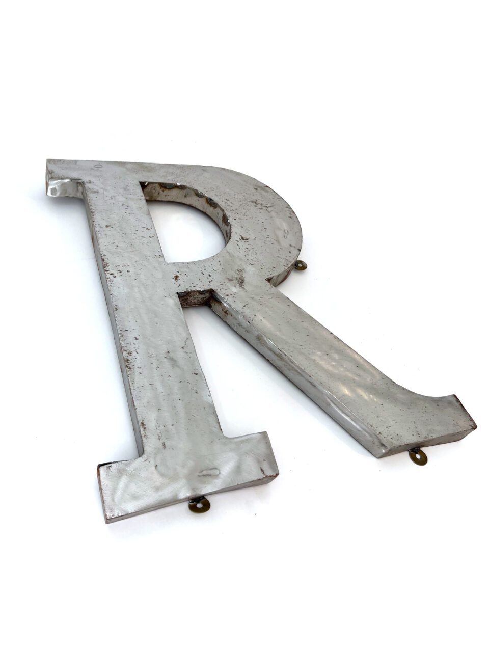 Wall Mounted Letter 'R' Antique Finish 400mm 16" High