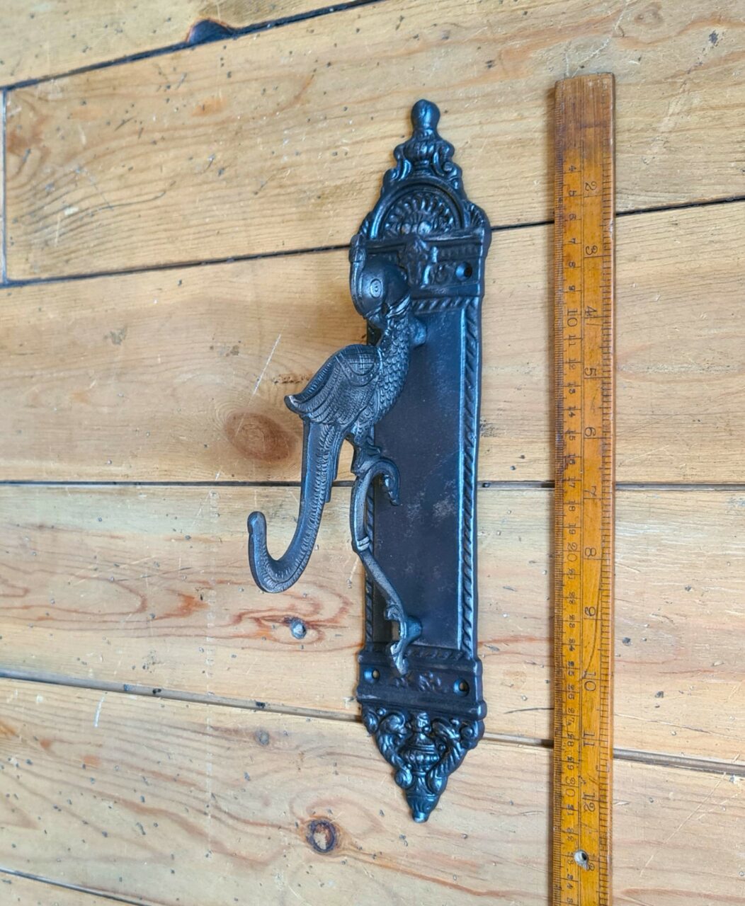 Plant Hanger BIRD OF PARADISE Cast Ant Iron 330mm x 130mm projection TBD - Image 2