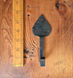 Gothic Hook Hand Forged Antique Iron 6" / 150mm