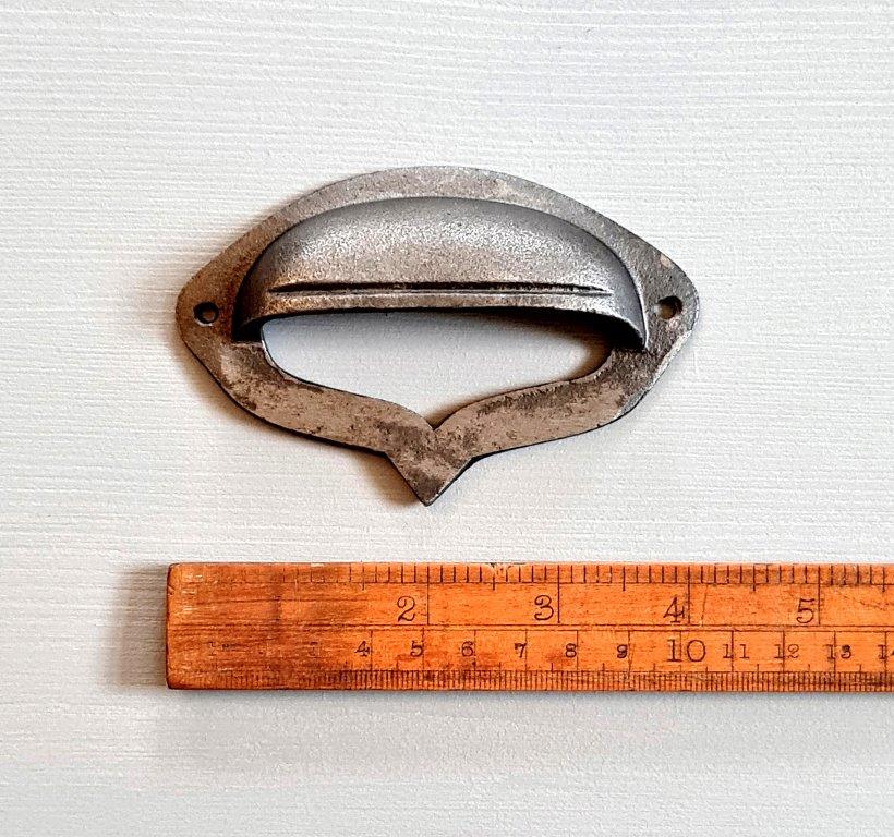 Cup Handle VIKING Cast Ant Iron 103mm x 67mm