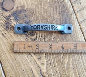 Square D Handle YORKSHIRE Cast Antique Iron 120mm