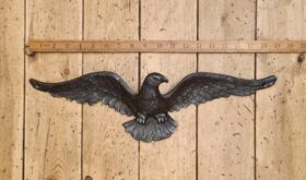Wall Art Ornament Wall Mounted EAGLE Cast Antique Iron 500mm Wingspan