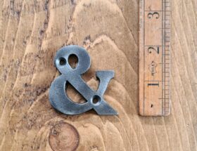 Cast Iron LETTER & Cast Antique Iron 50mm High
