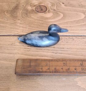 Paperweight Ornament DUCK Cast Antique Iron 85mm