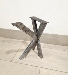 Bench Pedestal Cross End Frame SPIDER 400mm High