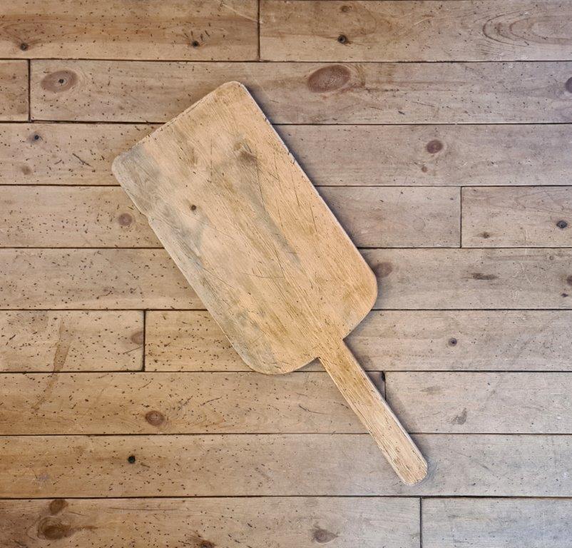Pizza Paddle Chopping Cutting Board Pine Blank 850 x 380 x 14mm + Braces