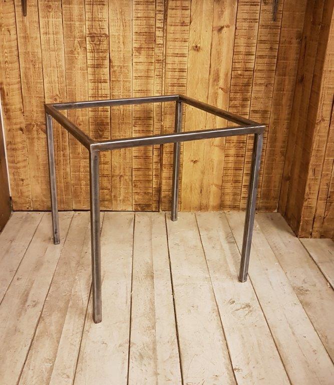 Table Underframe SCHOOL 25mm Box Ant Iron 600L x 600W x 600mm H