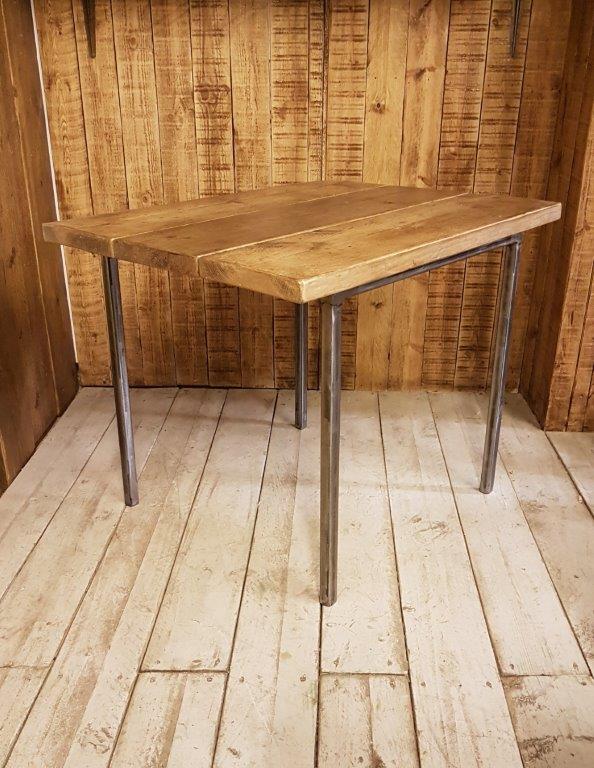 Table Underframe SCHOOL 25mm Box Ant Iron 600L x 600W x 600mm H - Image 2