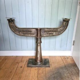 Table Frame RHONE U Shape Heavy Cast Iron, 885mm wide 740mm High