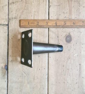 Furniture Leg Conical Tapered Antique Iron 100mm