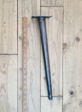 Furniture Leg Conical Tapered Antique Iron 400mm
