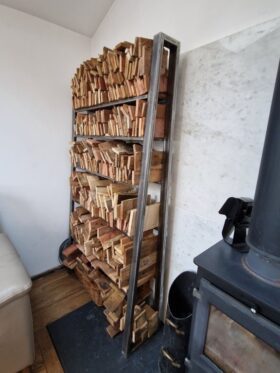 Metal Shelving Unit Graduated Floor Standing 1800H x 1000W x 300>140mm Deep
