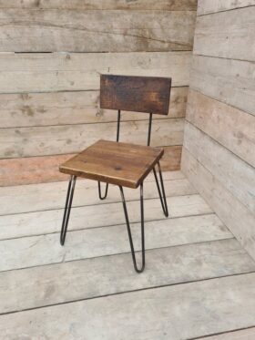 Chair Hairpin Leg ALTHORP Antique Iron