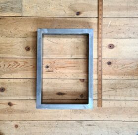 Bench End Frame BOXALL Section 50x25mm 420mm High x 300mm Wide
