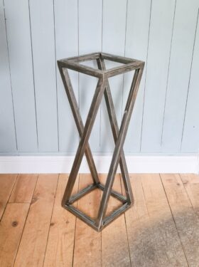 Drinks Table ILLUSION Antique Iron 710mm x 260mm