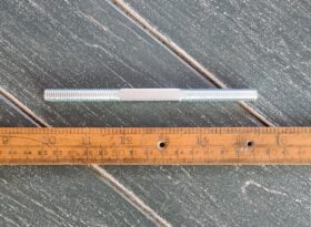 Door Handle Spindle Threaded Each End 5/16" (7.8mm) x 140mm