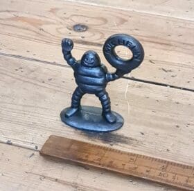 Paperweight Ornament MICHELIN MAN Cast Antique Iron 95mm