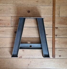 Bench End Frame FARMHOUSE H Section Girder RSJ 410mm high