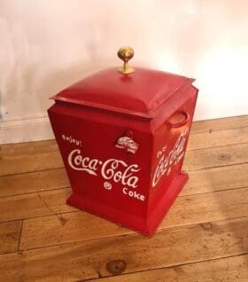 Cool Box Square COCA-COLA Upcycled 300 x 300 x 450mm High
