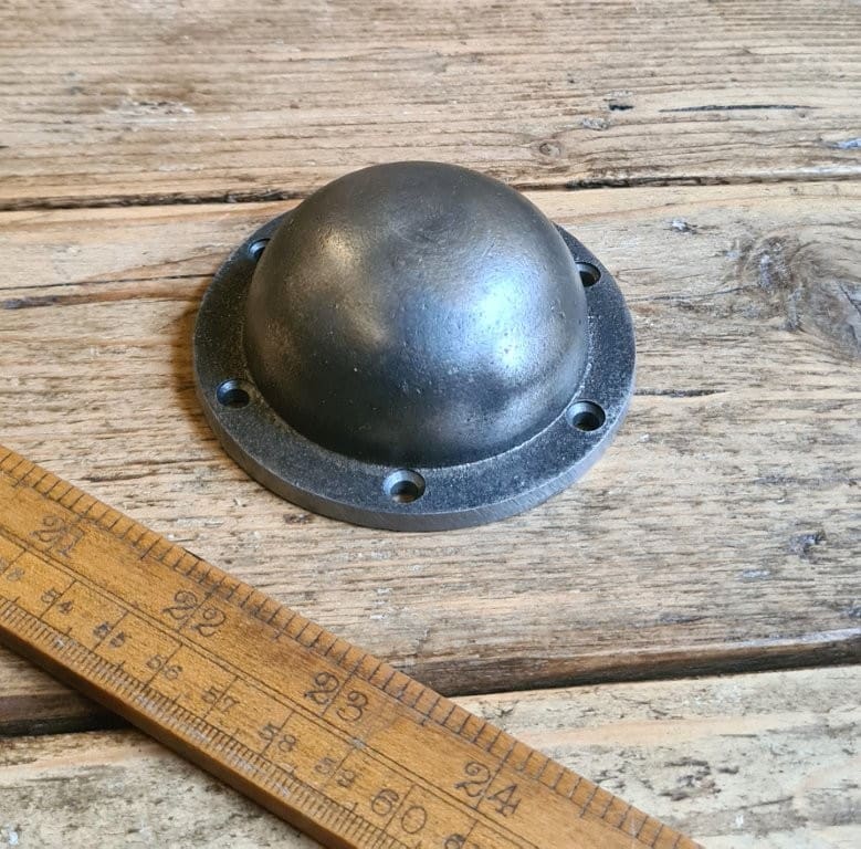 SHIELD BOSS Cast Antique Iron 6 Holes 80mm Diameter - Image 2