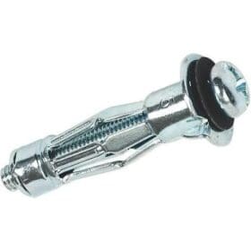 Hollow Wall Anchor and Screw Plasterboard Cavity Fitting ZP M6 x 52mm
