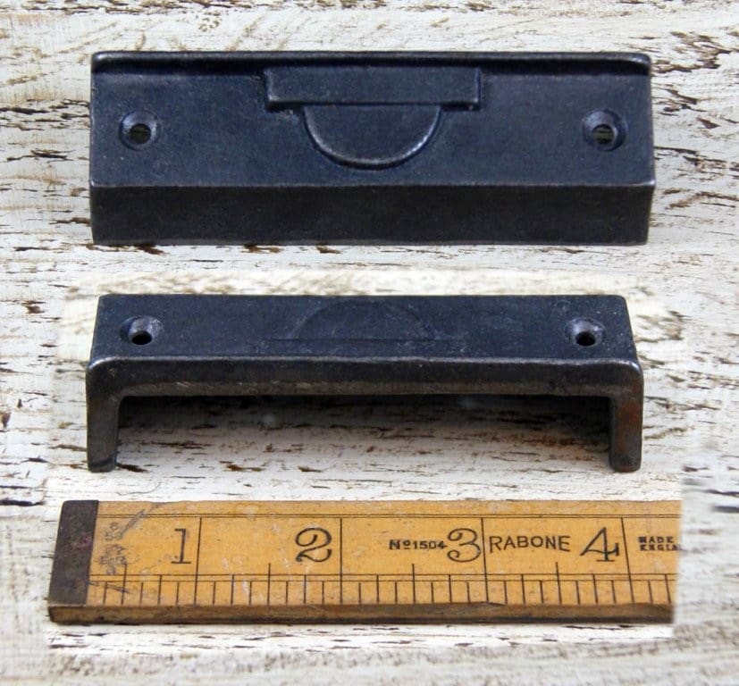 Rim Lock Keep Half Moon Heavy Cast Iron Medium (Davenport)
